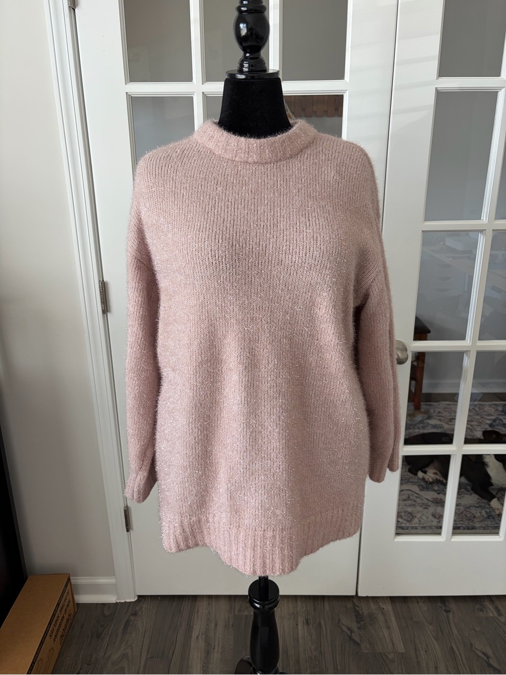 H&M Blush Pink Crewneck Sweater